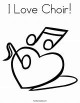 Choir Visit Colorironline Note sketch template