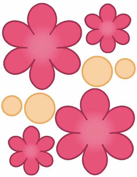 ideas  coloring printable flower template