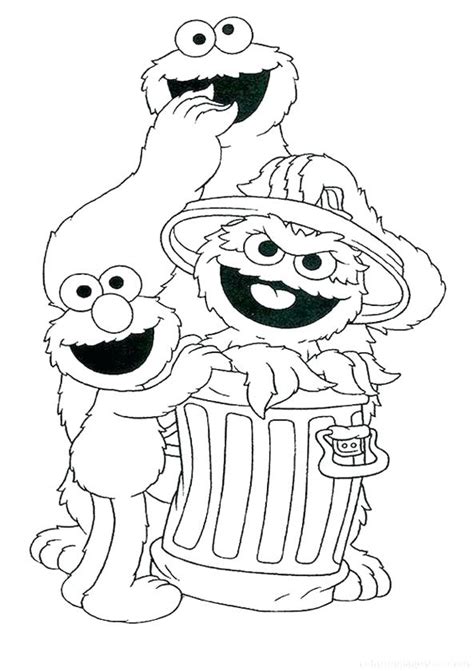 sesame street alphabet coloring pages  getdrawings