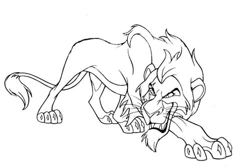 scar coloring pages coloring home