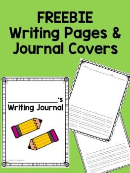 freebie writing pages  journal covers  positivity  pencils
