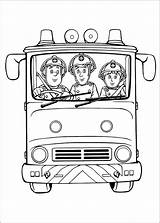 Fireman Sam Coloring Pages Print Color sketch template