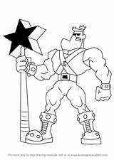 Fairly Oddparents Draw Jorgen Von Strangle Drawing Step sketch template