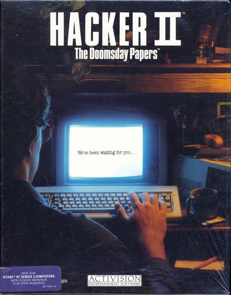 Hacker Ii The Doomsday Papers For Atari St 1986 Mobygames
