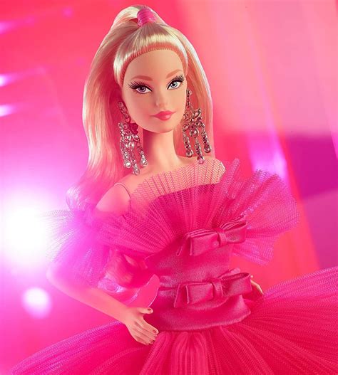 barbie signature pink collection doll  released youloveitcom