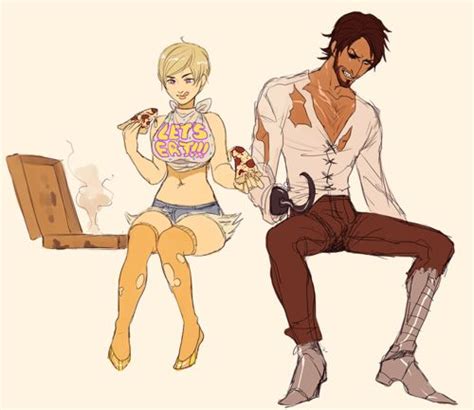 Human Chica And Foxy And What A Sexy Fox Fnaf