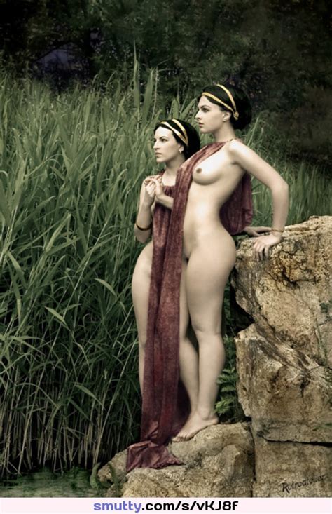toga classic retro naked nude sexy cute greek roman yum yummy nymphs
