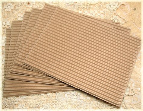 items similar  corrugated cardboard  sheets  etsy