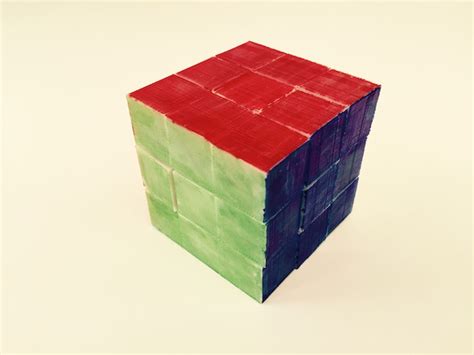 papercraft rubiks cube printable easy paper rubik  cube diy