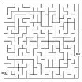 Maze Doolhof Labyrinth Mazes Printable Moderate Puzzels Google Puzzel Gemiddeld Bảng Chọn Durchschnittlich sketch template