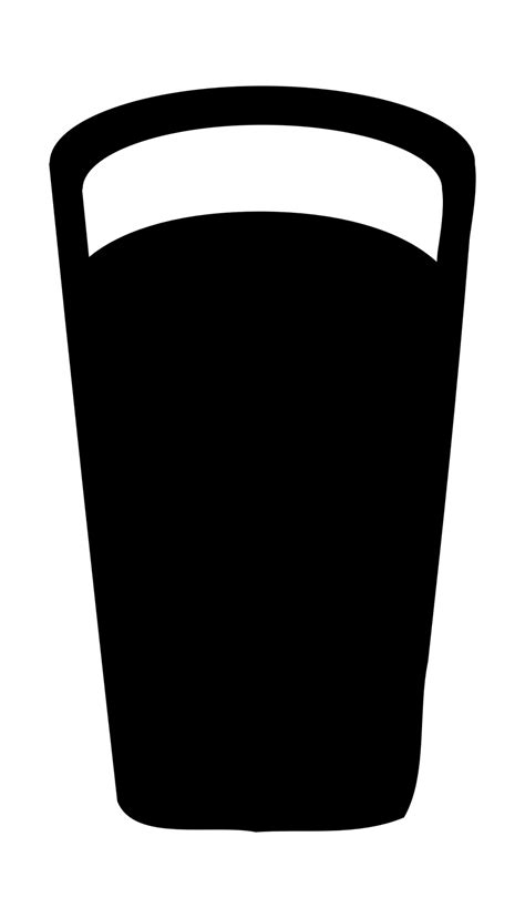 Public Domain Clip Art Image A Pint Of Stout Beer Id
