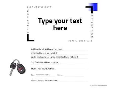 driving lessons gift voucher template  pin  quick saves