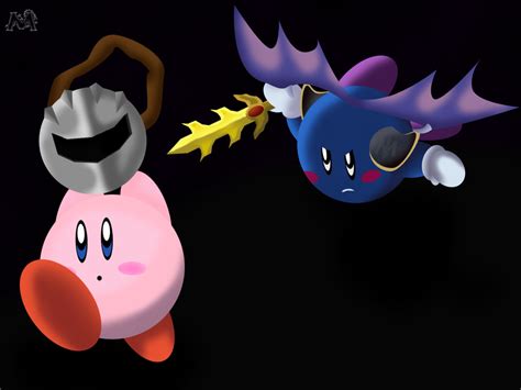 kirby and meta knight favourites by zonquinn on deviantart