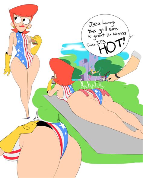 rule 34 1girls american flag ass big ass breasts cartoon network