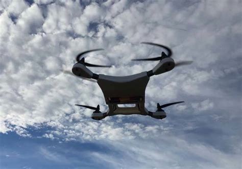phonedrone ethos flying drone turns  smartphone   aerial camera gadgetsin