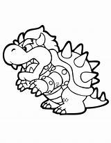 Bowser Coloring Mario Pages Jr Printable Print Kids Koopalings Super Color Clipart Dry Koopa Popular Iggy Library Collection Coloringhome Boys sketch template