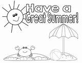 Summer Coloring Happy Holidays Color End Fun Year Teacherspayteachers sketch template