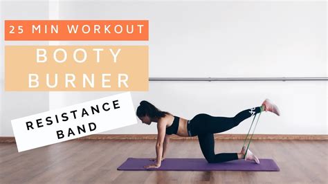 25 Minute Resistance Band Butt Workout Full Length