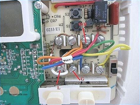 white rogers thermostat wiring