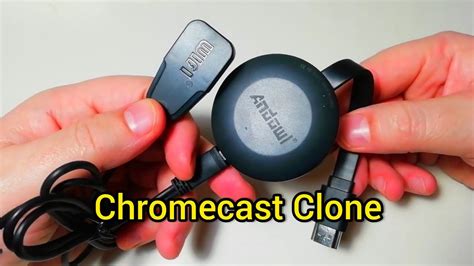 chromecast  funziona il clone dlna  lo  ed il mirroring su tv youtube