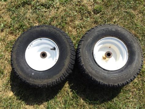 craftsman front rims and tires 15x6 00 6 ebay