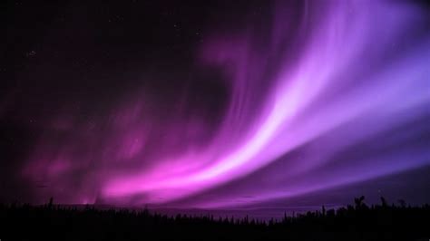 purple aurora borealis wallpapers hd wallpapers id