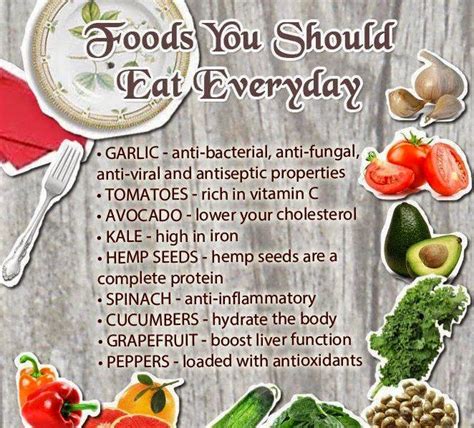 health nutrition tips foods   eat everyday