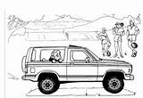 Ford Coloring Bronco Explorer Pages Truck Sheets Carscoloring Template sketch template