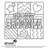 Scout Coloring Brownie Girl Pages Scouts Printable Brownies Activities Promise Cookies Sheets Cookie Daisy Logo Choose Board Colortime Kids Getdrawings sketch template