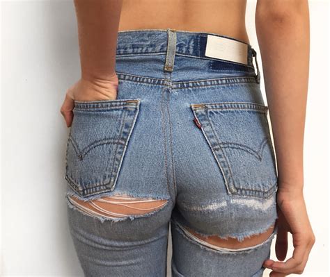 Sexy Butt Slit Ripped Jeans Is Now Popular Among Girls Funnymadworld