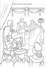 Coloring Cinderella Pages Disney Princess Colouring Printable Wedding Coloriage Cendrillon Prince Princesses Colors Kids Book Adult Print Little Sheets Epic sketch template