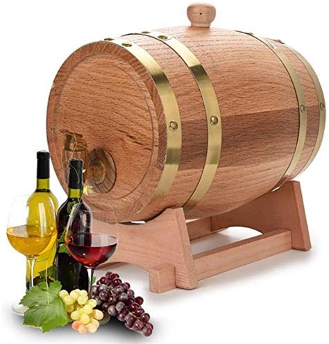 Buy Vintage Wood Oak Timber Wine Barrel Dispenser American Oak Aging