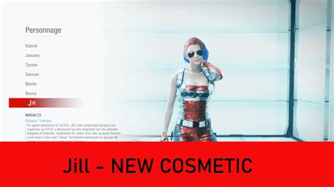 Resident Evil Resistance New Cosmetic Jill Update Nicholai Ginovaef