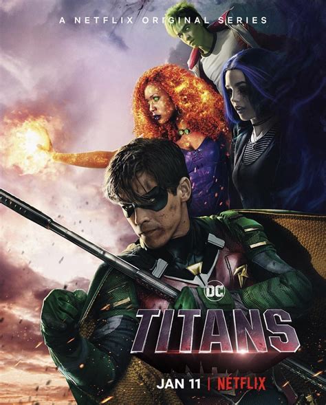 New Titans Poster For Netflix R Titanstv