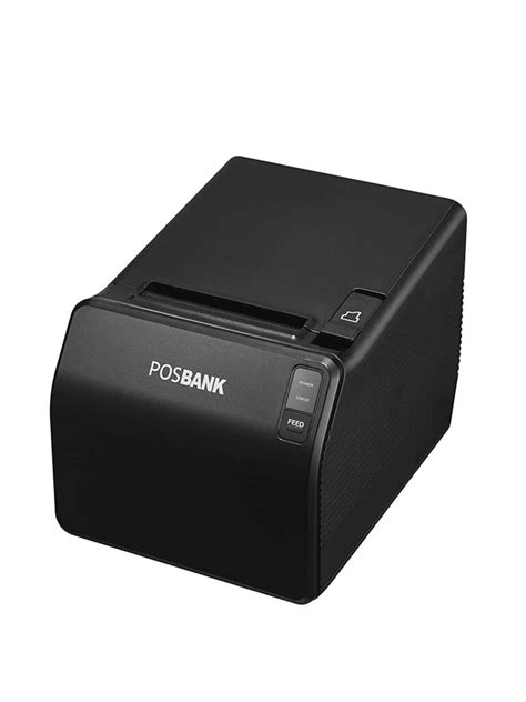 posbank  mm thermal printer usbetnernetserial mmsec black