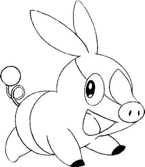 coloring pages pokemon tepig drawings pokemon