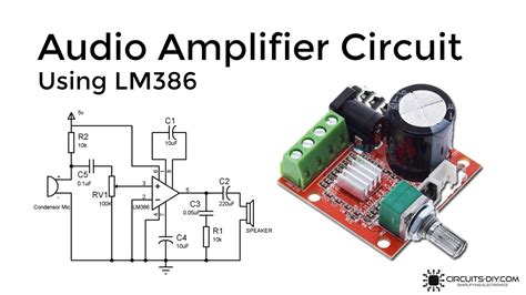 lm based audio amplifier circuit