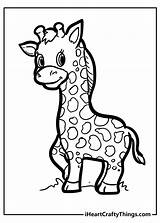 Giraffes Sheet Iheartcraftythings sketch template