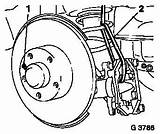Brake Astra Disc Rear Wheel Remove Manuals Vauxhall Workshop Hub Disk sketch template