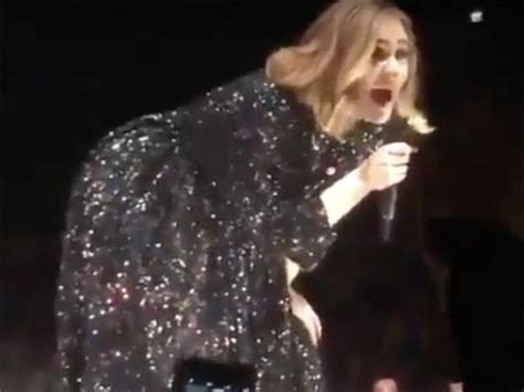 Adele Twerks For Fans During Her London Concert Watch Theinfong