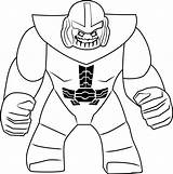 Thanos Lego Coloring Pages Smiling Printable Marvel Color Kids Template Templates Categories Coloringpages101 sketch template