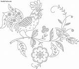 Embroidery Flickr Crewel Jacobean Patterns Choose Board Floral sketch template