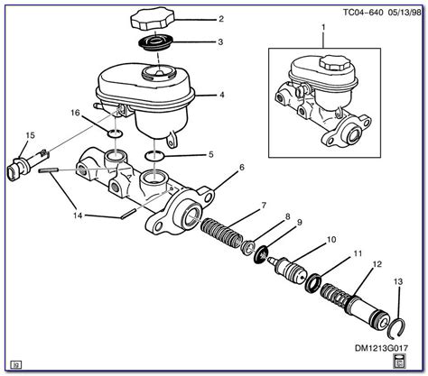 chevy silverado brake system diagram
