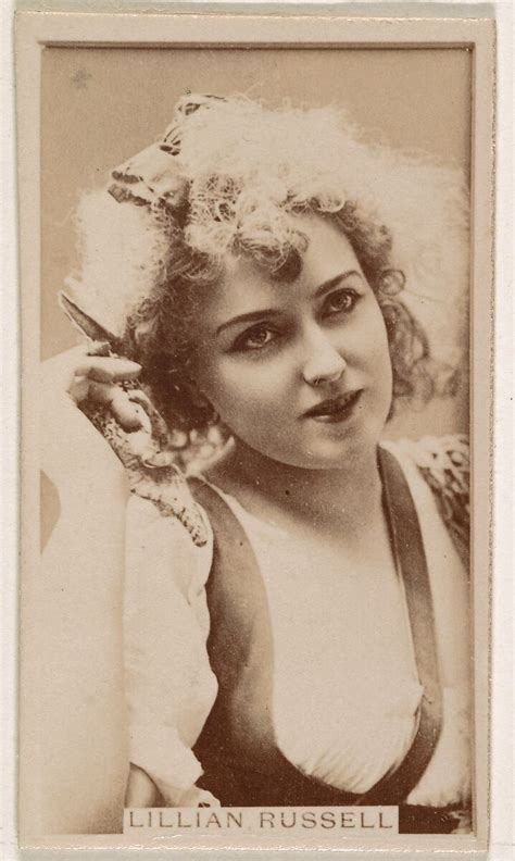 issued  kinney brothers tobacco company lillian russell   actresses series