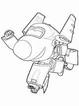 Super Wings Coloring Pages Print Color sketch template