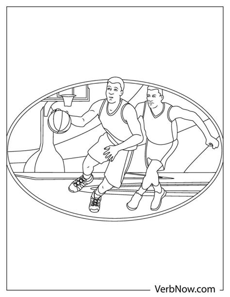 basketball coloring pages book   printable