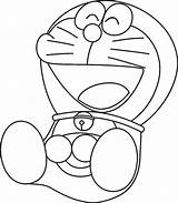 Doraemon Coloring Pages Printable Kids Laughing 48e9 Book Color Print Cartoon Sheets Gif Colors sketch template