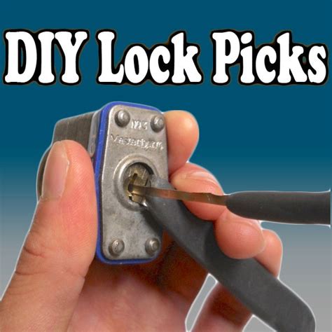 diy lock picks  steps  pictures instructables