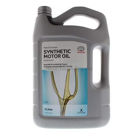 genuine toyota  litres engine oil synthetic