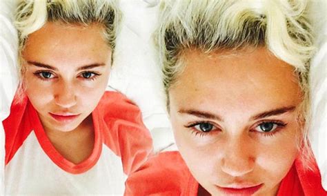 miley cyrus regrets her new blonde locks after using at home dye kit